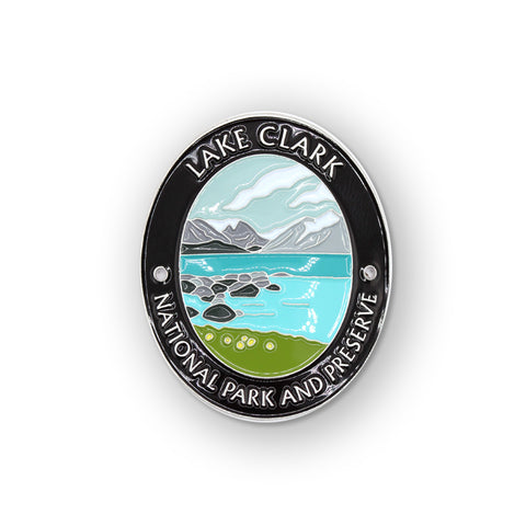 Lake Clark National Park and Preserve Traveler Walking Stick Medallion