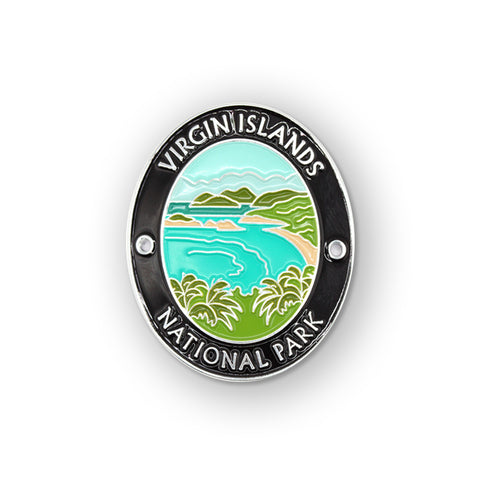 Virgin Islands National Park Traveler Walking Stick Medallion