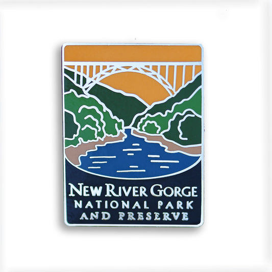 New River Gorge National Park & Preserve Traveler Pin