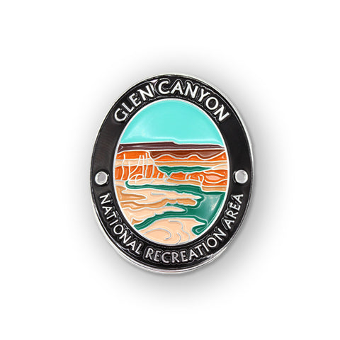 Glen Canyon National Recreation Area Traveler Walking Stick Medallion