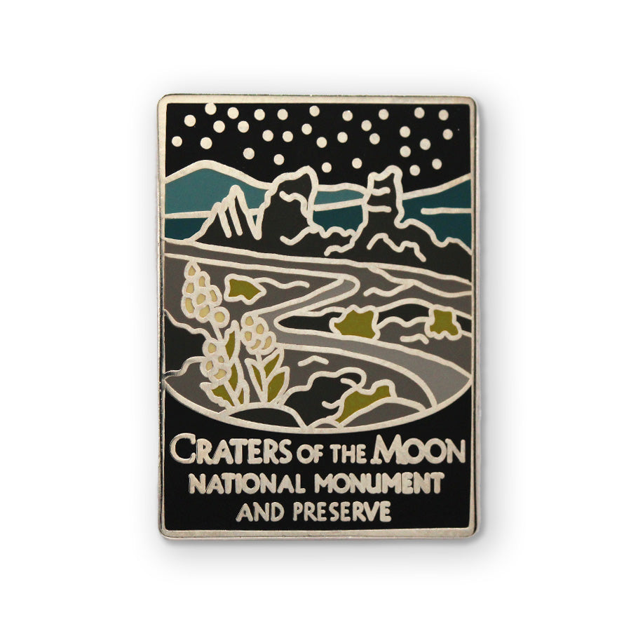 Craters of the Moon National Monument & Preserve Traveler Pin