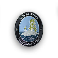 Voyageurs National Park Traveler Walking Stick Medallion