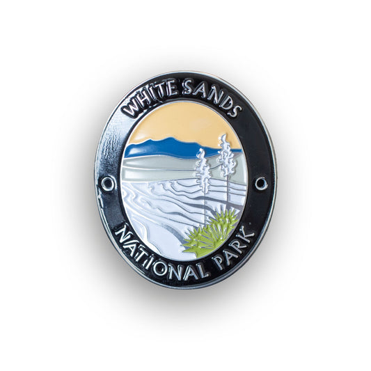 White Sands National Park Traveler Walking Stick Medallion