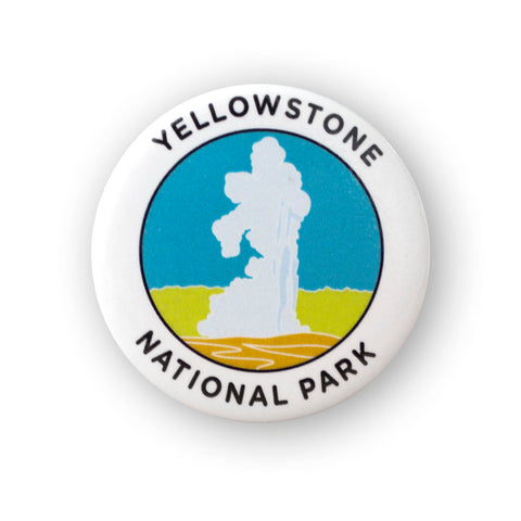 Yellowstone National Park Button