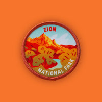 Zion National Park Merit Badge Patch